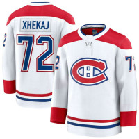 Montreal Canadiens #72 Arber Xhekaj Away Premium White Jersey
