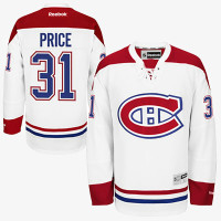 Carey Price Montreal Canadiens White 2015-16 Away Jersey Carey Price Montreal Canadiens White 2015-16 Away Jersey