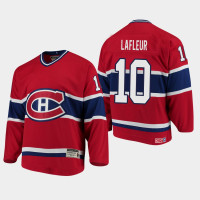 Montreal Canadiens #10 Guy Lafleur Throwback Heroes of Hockey CCM Red Retired Jersey
