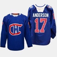 Montreal Canadiens RadioTeleDON Josh Anderson Royal Special Edition Jersey Montreal Canadiens RadioTeleDON Josh Anderson Royal Special Edition Jersey