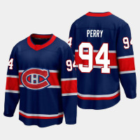 Men's Montreal Canadiens Corey Perry #94 Special Edition 2021 Navy Jersey