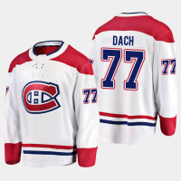 Kirby Dach Montreal Canadiens 2022 Away Breakaway Player White Jersey