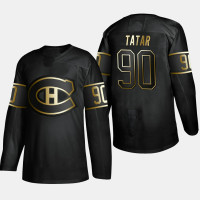 Montreal Canadiens Tomas Tatar #90 2019 Golden Edition Authentic Player Black Jersey