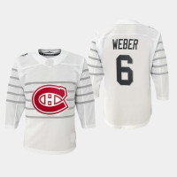 Youth Canadiens Shea Weber #6 2020 NHL All-Star Game Premier Player Jersey White