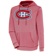 Montreal Canadiens Antigua Axe Bunker Tri-Blend Pullover Red Hoodie