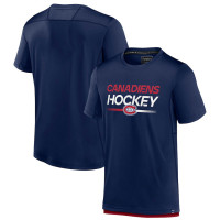 Montreal Canadiens Authentic Pro Tech Navy T-Shirt