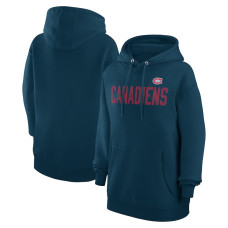 Montreal Canadiens G-III 4Her by Carl Banks Women's Dot Print Pullover Navy Hoodie Montreal Canadiens G-III 4Her by Carl Banks Women's Dot Print Pullover Navy Hoodie