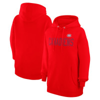 Montreal Canadiens G-III 4Her by Carl Banks Women's Dot Print Pullover Red Hoodie