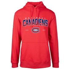 Montreal Canadiens Levelwear Podium Fleece Pullover Red Hoodie
