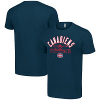Montreal Canadiens Starter Half Puck Navy T-Shirt