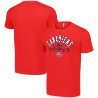 Montreal Canadiens Starter Half Puck T-Shirt - Red