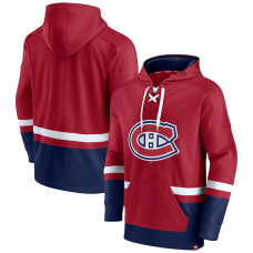 Montreal Canadiens Big & Tall First Battle Power Play Pullover Red Hoodie