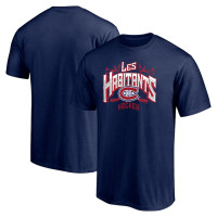 Montreal Canadiens Hometown Collection Push Ahead Navy T-Shirt