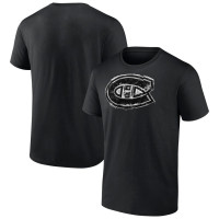 Montreal Canadiens Iced Out Black T-Shirt