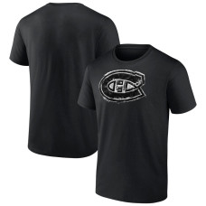 Montreal Canadiens Iced Out Black T-Shirt