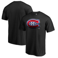 Montreal Canadiens Midnight Mascot Black T-Shirt