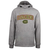 Montreal Canadiens Levelwear Arch Delta Shift Pullover Hoodie - Heather Gray