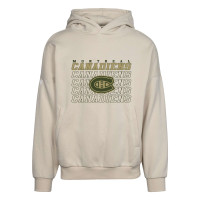 Montreal Canadiens Levelwear Contact Down The Line Pullover Hoodie - Cream