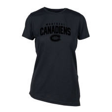 Montreal Canadiens Levelwear Women's Birch Black T-Shirt