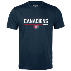 Montreal Canadiens Levelwear Youth Little Richmond Navy T-Shirt