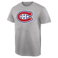 Montreal Canadiens Team Primary Logo T-Shirt - Ash