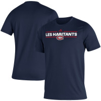Montreal Canadiens adidas Dassler Creator Navy T-Shirt