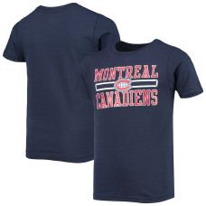 Youth Navy Montreal Canadiens Iconic Team Logo T-Shirt